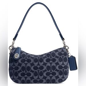 Coach Denim Swinger Bag